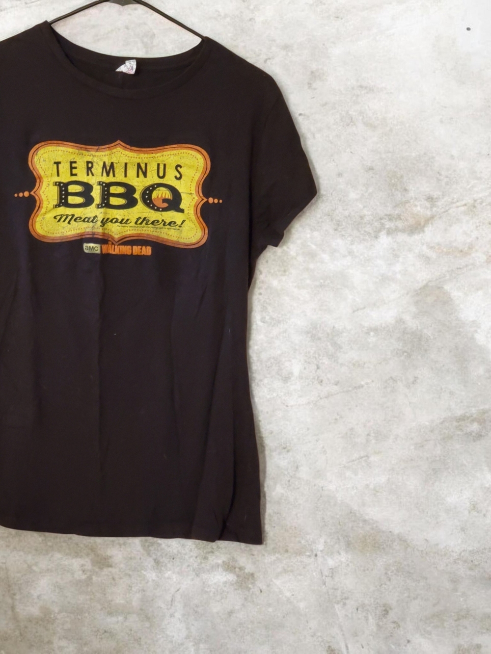 The Walking Dead Terminus BBQ Black Graphic Tee